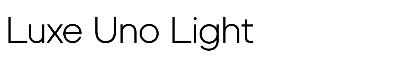 Luxe Uno Light